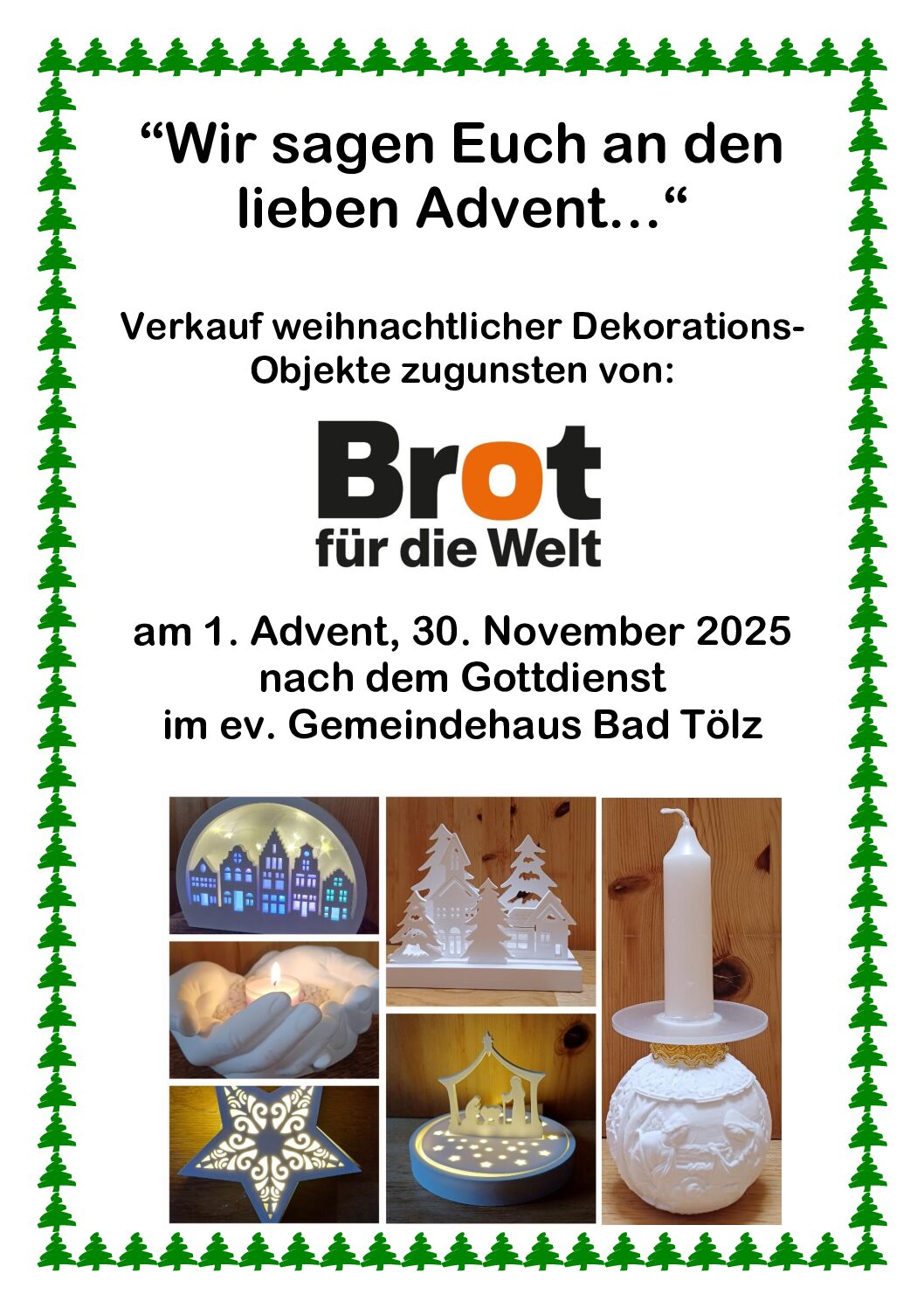 Adventsbasar am 1. Advent