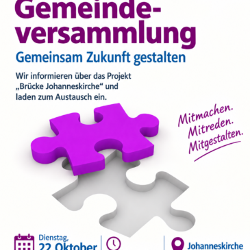 Infoabend Neuorganisation Johanneskirche