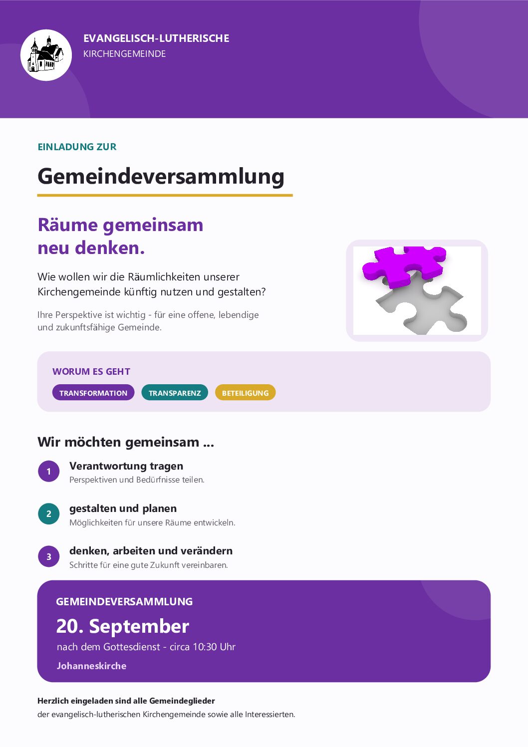 Gemeindeversammlung